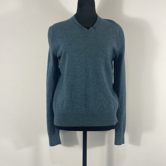 Banana Republic Other - Banana Republic V neck Sweater, Medium, Merino Wool, Blue